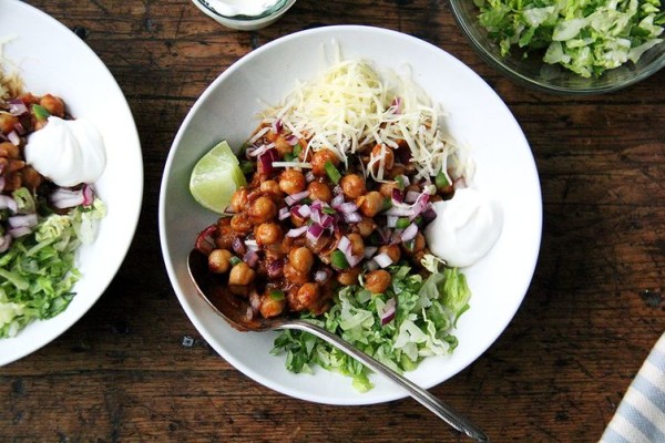 Chickpea Taco Bowls