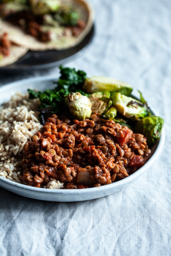 Slow Cooker Chipotle Lentils