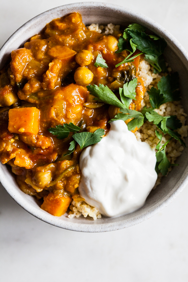 Moroccan Sweet Potato Stew | The Full Helping