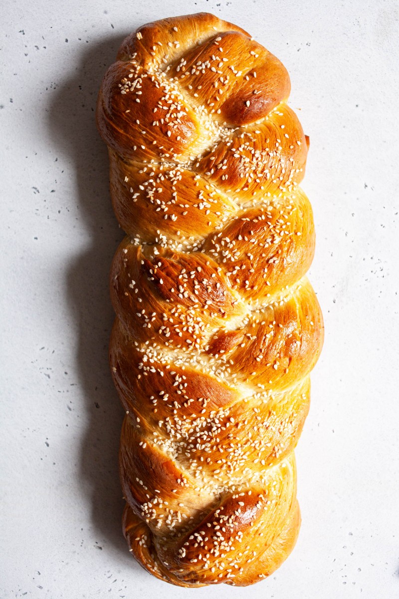 Vegan Tsoureki (Greek Easter Bread)