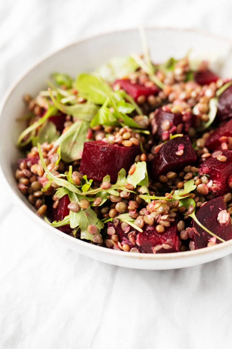 Lentil Beet Salad