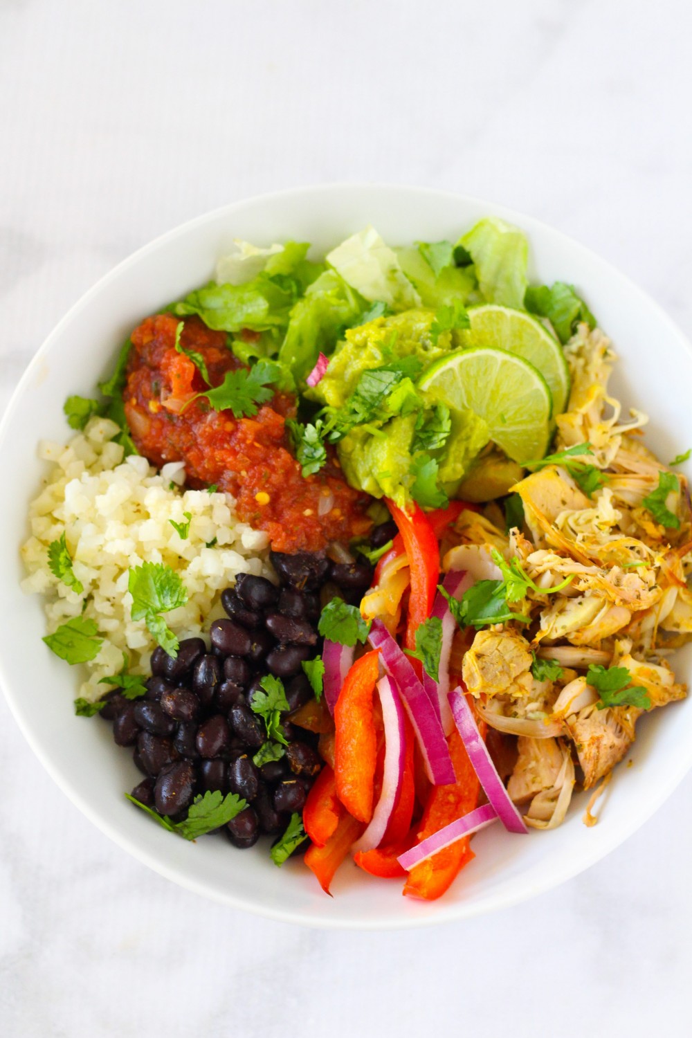 Jackfruit Carnitas Burrito Bowl