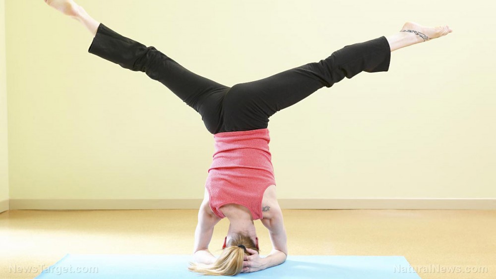 Headstand yoga DOES NOT increase blood flow to the brain, study finds