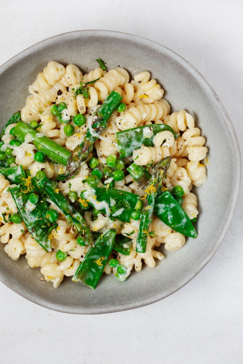 Spring Vegan Pasta Primavera