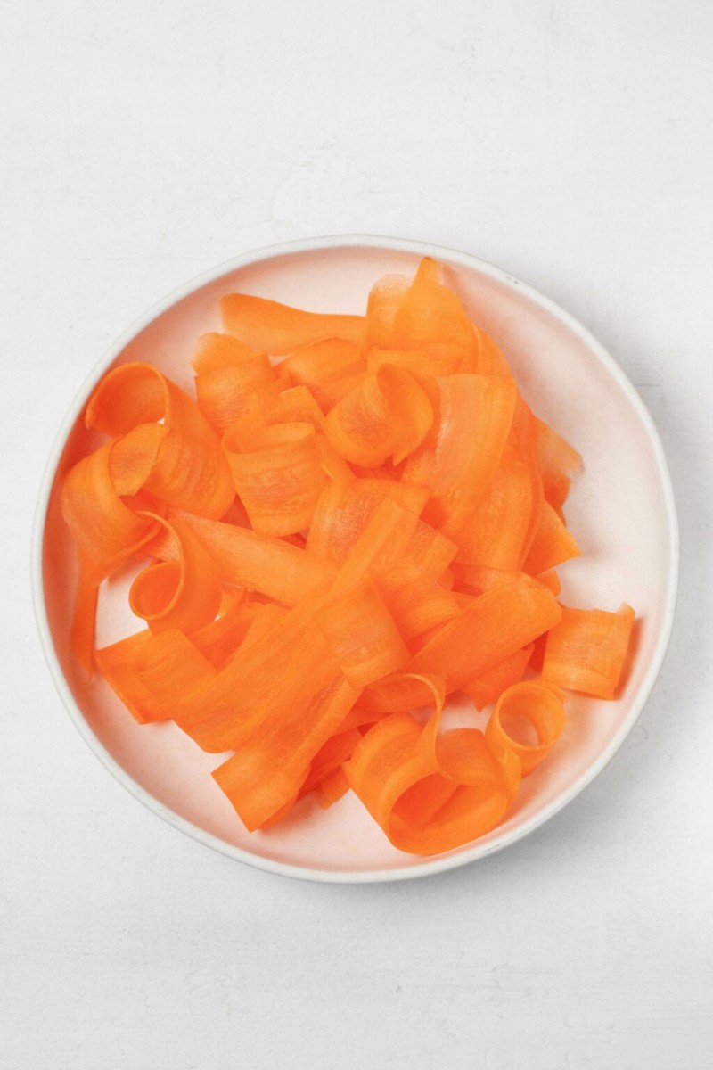 Quick Pickled Carrot Ribbons